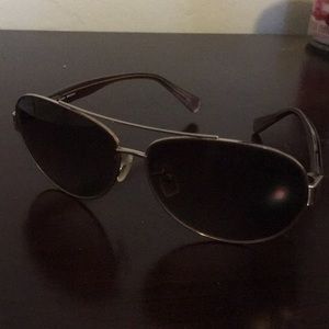 Coach aviator sunglasses